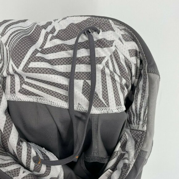 Lucy Leggings Womens XS Gray White Color block Skinny Midrise Drawstring Stretch - Picture 5 of 10